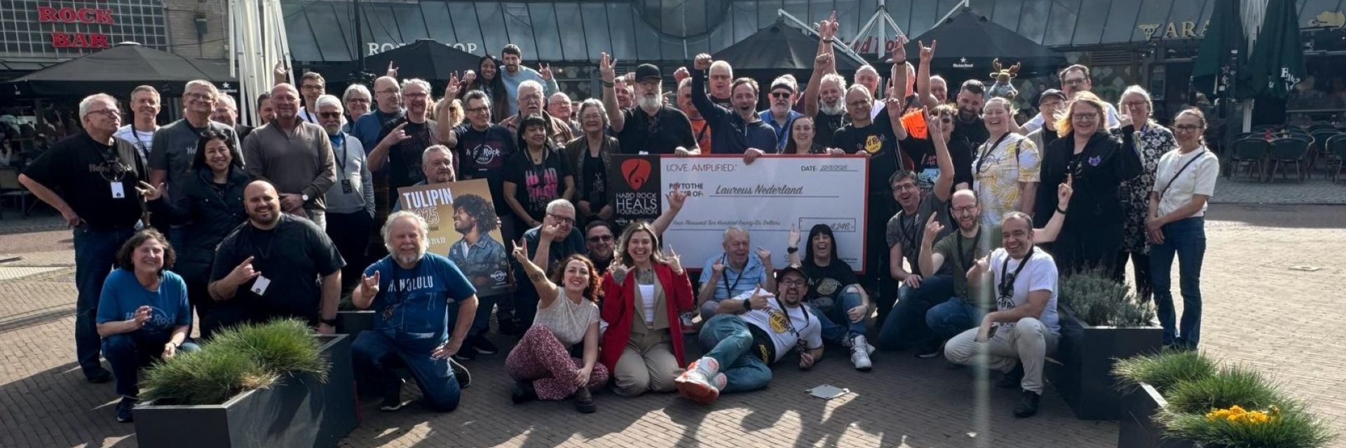 Tulipin 2025 Laureus X Hard Rock Café Amsterdam